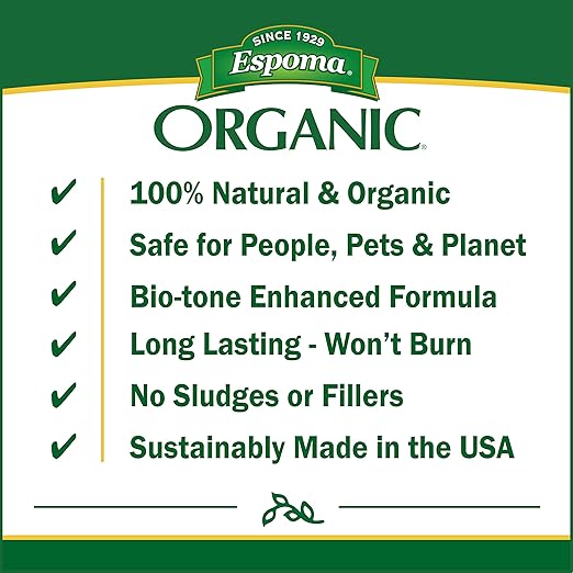 Espoma Organic Holly-Tone 4-3-4 Evergreen & Azalea Plant Food; 4lb. Bag; The Original & Best Organic Fertilizer for All Acid Loving Plants Including Azaleas, Rhododendrons & Hydrangeas - Pack of 2
