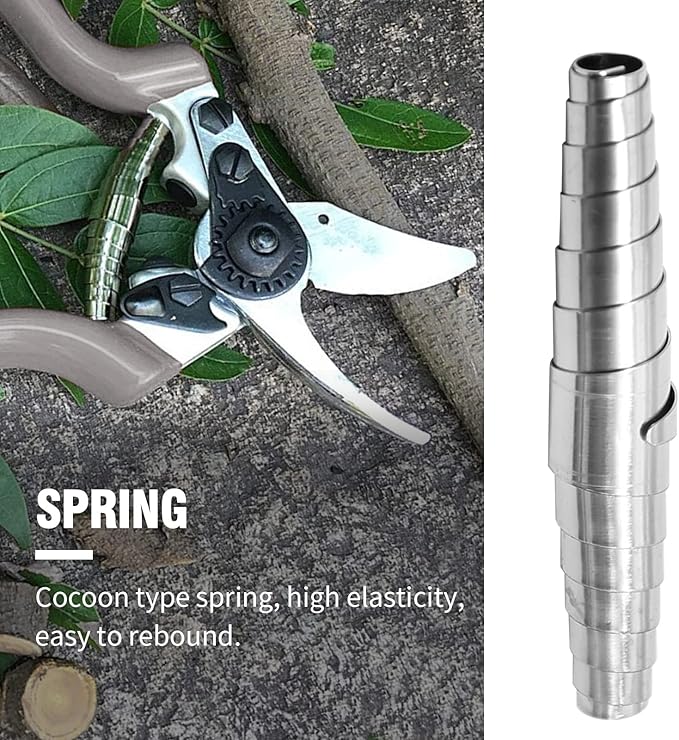 10PCS 2.36" Replacement Spring for Garden Pruning Shears, Garden Shear Spring Replacement, Replacement Pruning Shear Spring, Pruner Spring Replacement, Stainless Steel Spare Spring