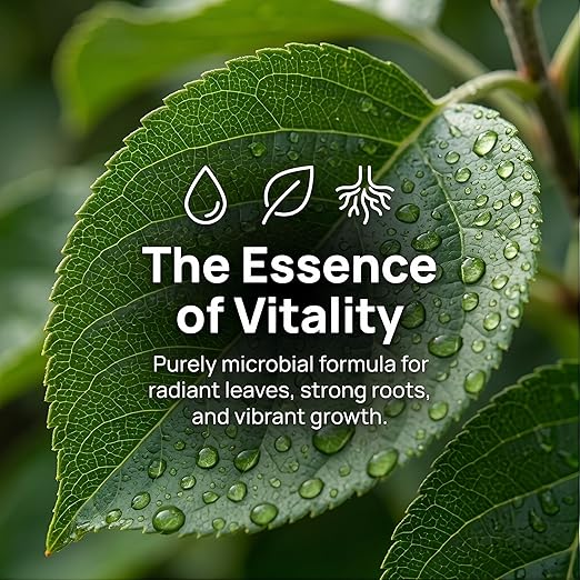 10 oz Organic Apple Tree Fertilizer & Liquid Fruit Tree Plant Food - Microbial Probiotic Nutrient Solution for Root Growth & Green Leaves