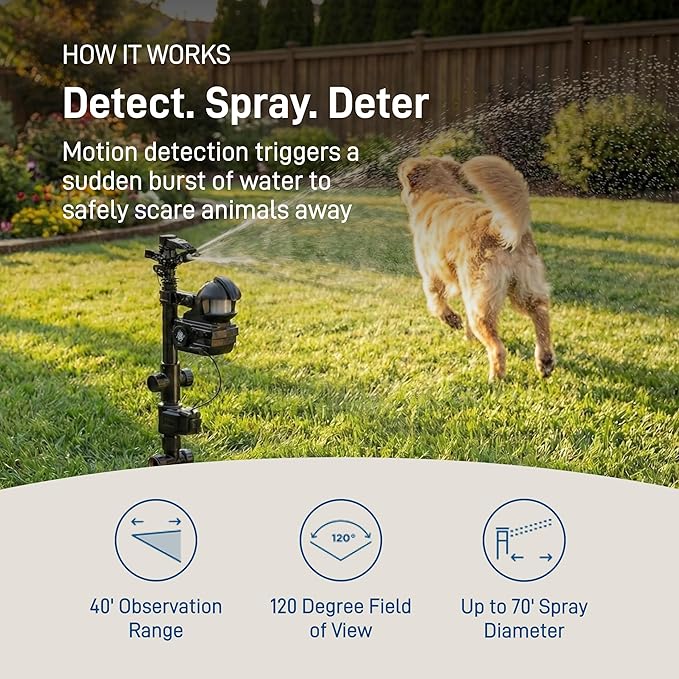 Orbit Yard Enforcer Motion-Activated Sprinkler 62100