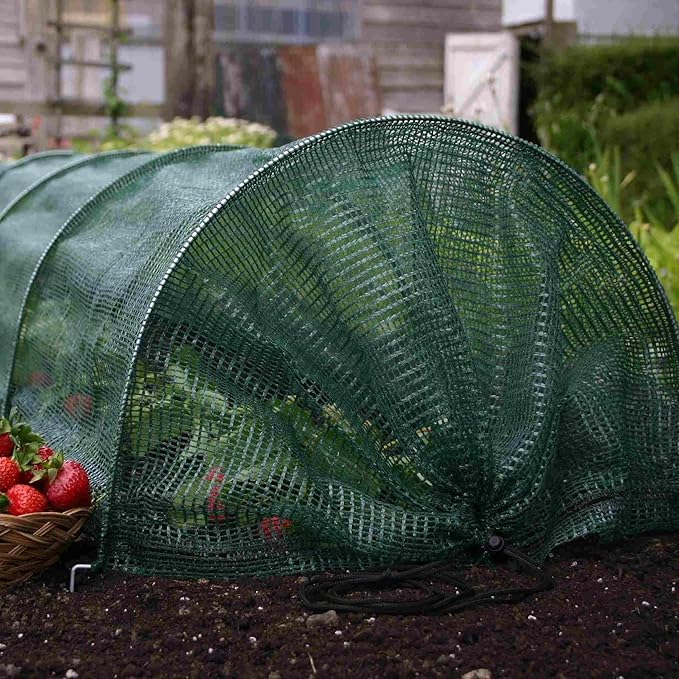 Haxnicks Garden Cloche Tunnel - Easy Shade Net, Garden Shade Tunnel - Standard - Nylon