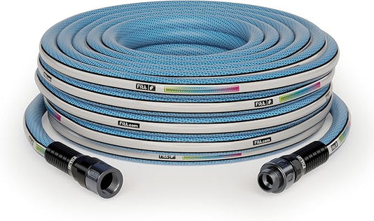 FITT Aquamaster 5/8" 50ft, high performance flexible Garden Hose for intensive Use. Kink-proof