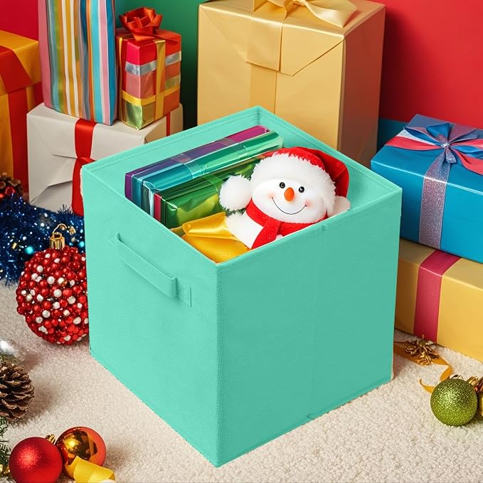 ShellKingdom Storage Bins, Foldable Fabric Storage Cubes And Cloth Storage