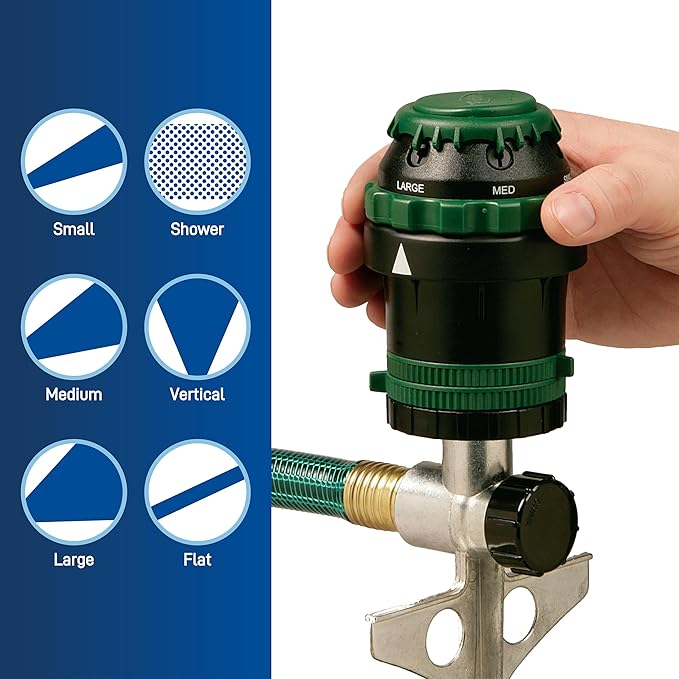 5-Pack Orbit 58573N H2O-6 Gear Drive Sprinkler - Versatile Gear Drive for Efficient Lawn Watering
