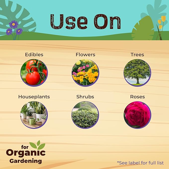 Bonide Captain Jack's Rose Rx 4-in-1 Insect & Disease Control, 16 oz Concentrate Neem Oil for Organic Gardening