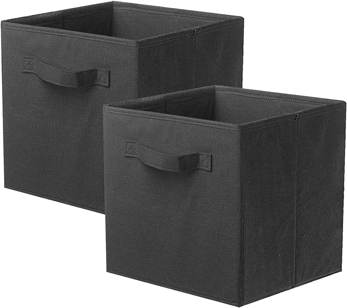 ShellKingdom Storage Bins, Foldable Fabric Storage Cubes And Cloth Storage