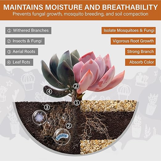 NUPICK 1-2mm Coarse Sand for Plants, 12lb Horticultural Grit for Succulents, Desert Silica Sand for Cactus, Decorative Gravel for Landscaping, Gold Grit for Aquariums, Bonsai, Vases Fillers