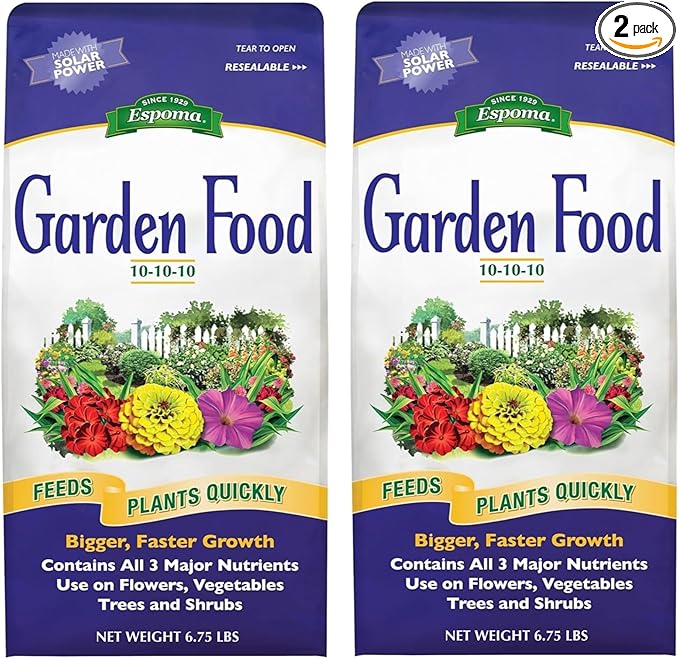 Espoma GF1010106 Garden Food, 6.75-Pound (2-Pack)
