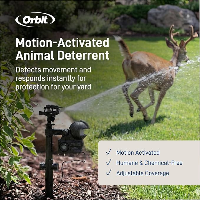 Orbit Yard Enforcer Motion-Activated Sprinkler 62100