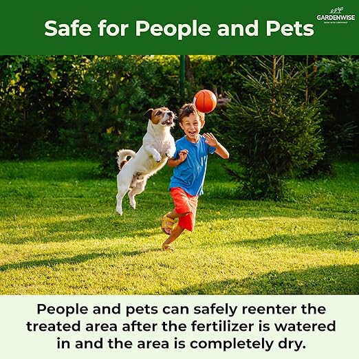 Gardenwise 13-13-13 Slow Release Granular Fertilizer – All Purpose Plant Food 13 13 13 for Outdoor Grass, Vegetables, Roses, Flowers, Shrubs, Trees. Lawns, Gardens, Potted Plants (4 quarts)