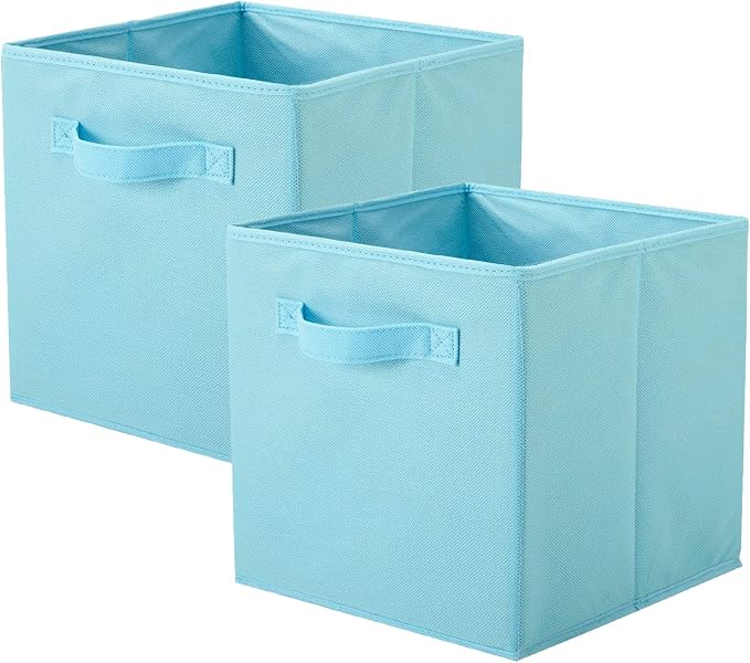 ShellKingdom Storage Bins, Foldable Fabric Storage Cubes And Cloth Storage