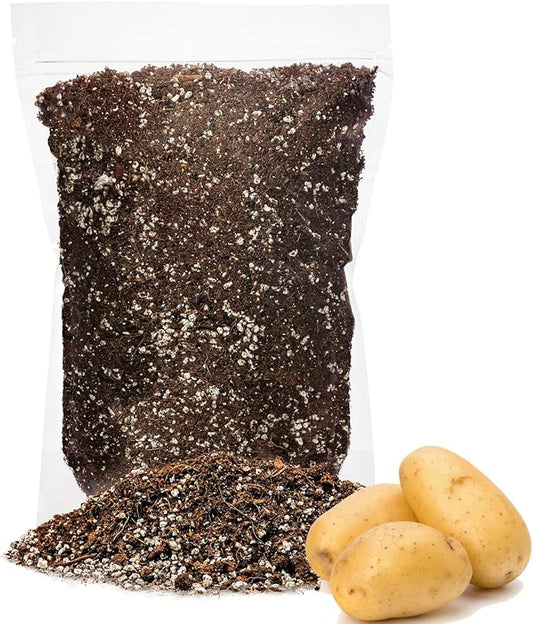 GARDENERA Premium Organic Potting Soil for Potato - (2 Quart Bag)