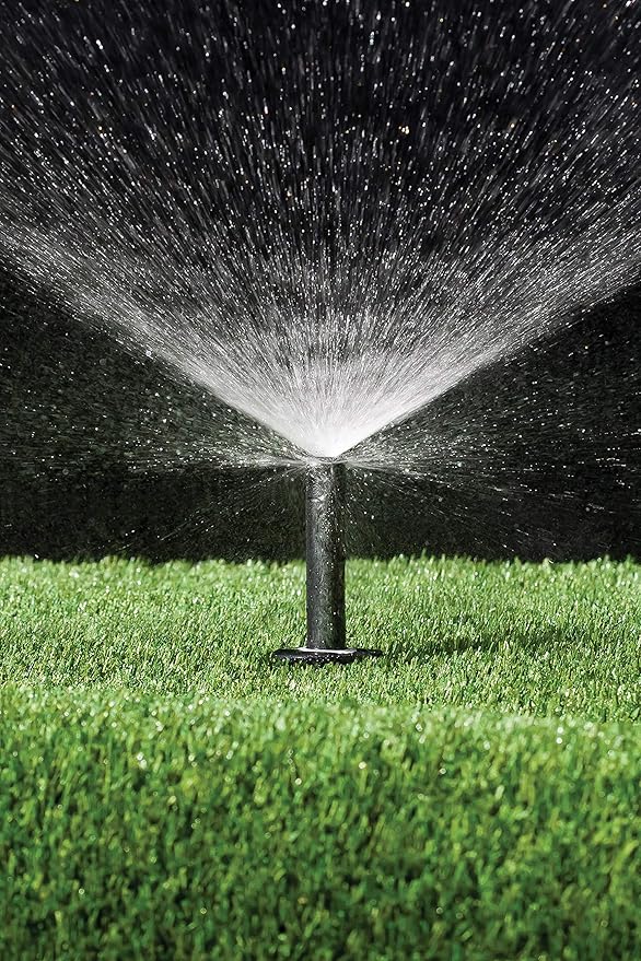 Rain Bird 1803DSFPRS Pressure Regulating (PRS) Professional Dual Spray Pop-Up Sprinkler, 360° Full Circle Pattern, 8' - 15' Spray Distance, 3" Pop-up Height (Pack of 4)