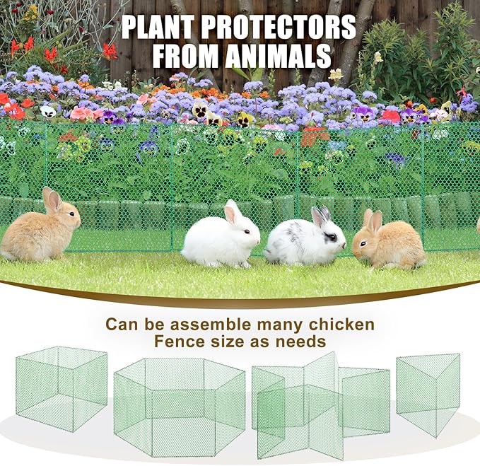Chicken Tunnel for Outside, 10FT 3 in 1 Metal Chicken Coop and Runs, Foldable Pull-Form Design Chicken Tunnels Runs, Poultry Pen Enclosure for Backyard Farm Yard