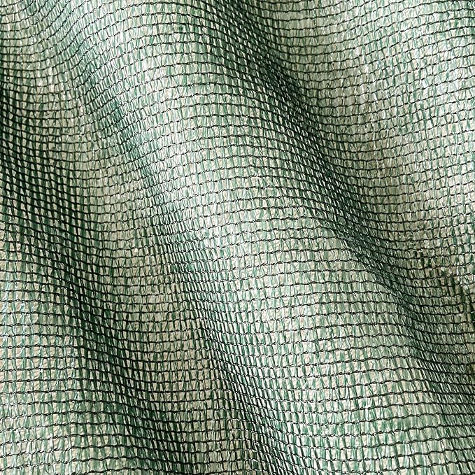 Alion Home HDPE 50% Sun Block Garden Netting Mesh - (6' x 20', Green)