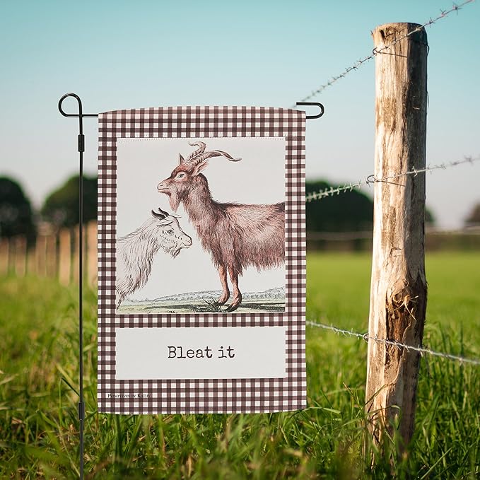 Primitives by Kathy Decorative Double-Sided Garden Flag - Bleat It