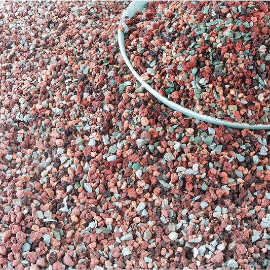18lb Mix Horticultural Lava Rock Pebbles Pumice Potting Soil Amendment Succulent Cactus Bonsai Gritty Rock Decorative Gravel Plant Drainage Volcanic Rock for Aquarium Fairy Gardening Top Dressing