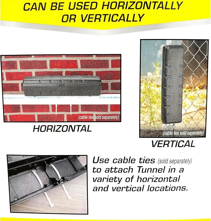 Tunnel Trapping System - Full CASE Bait Station and Trap Station Includes 8 Individual Reusable Snap Traps | 4 Individual Tunnels in Set | Made in USA