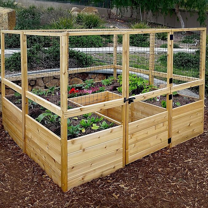 Outdoor Living Today 8x8 Deer Proof Raised Garden Bed