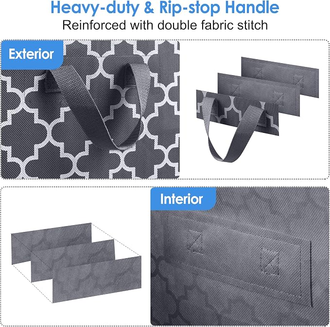 Storage Bags 100L 4Pack Clothes Organization and Storage Containers