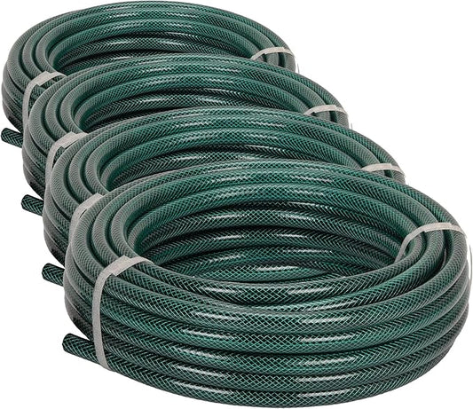 Eden 94051 Rubber Garden Hose 1/2 in. x 50 ft, DIY Hose Set (Pack of 4)