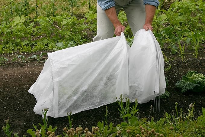 Tierra Garden 50-5010 Haxnicks Easy Fleece Tunnel Garden Cloche, Giant