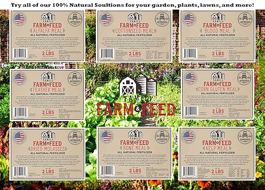 | Natural Garden Bone Meal Fertilizer | Granular Mix | 2 Pounds…