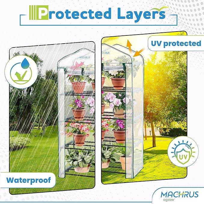 Machrus Ogrow Ultra-Deluxe 4 Tier Portable Bloomhouse