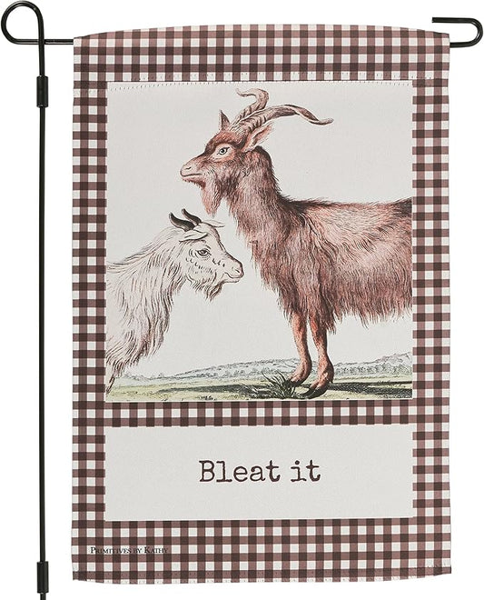 Primitives by Kathy Decorative Double-Sided Garden Flag - Bleat It