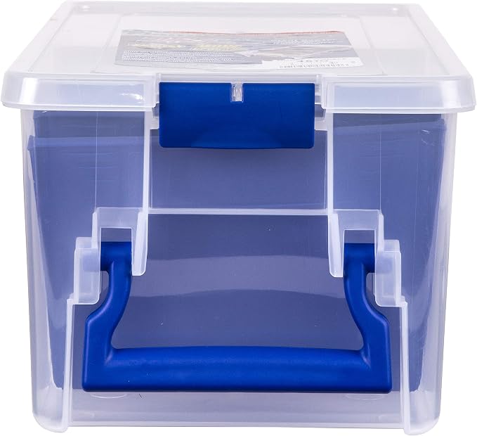 Flambeau Outdoors Super Half Satchel Soft Bait Organizer, Zerust, Clear