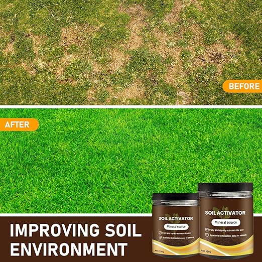 Organic Soil Activators and Plant Fertilizers, Garden Beds for Cultivation, Potting Mix and Seedling Compost, Promoting Plant Rooting (2PCS)