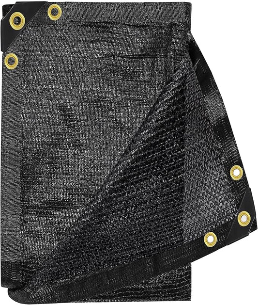 E.share 70% Black Sun Shade Cloth 3FT x 10FT, Outdoor Shade Netting with Grommets, UV Sunblock Fabric for Garden, Greenhouse, Pergola, Patio, Porch & Chicken Coop