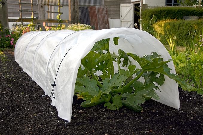 Tierra Garden 50-5010 Haxnicks Easy Fleece Tunnel Garden Cloche, Giant
