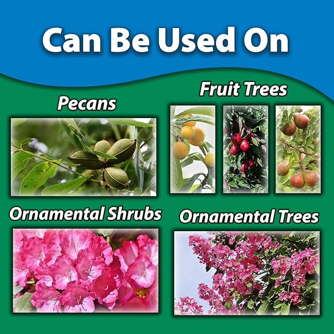 Monterey Once A Year Insect Control II Bundled with Measuring Spoon - Systemic Insecticide Absorbed Through Roots Into Plant - 1 Quart