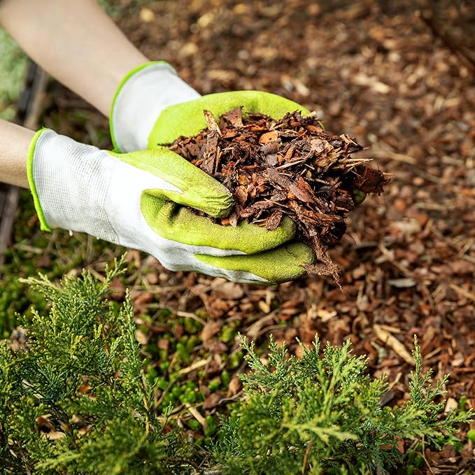 GARDENWISE Premium Cypress Mulch for Landscaping, Gardens, Lawns, Reptile Bedding, and Potted Plants (0.2 CF - 4.8 L - 5 QTS)