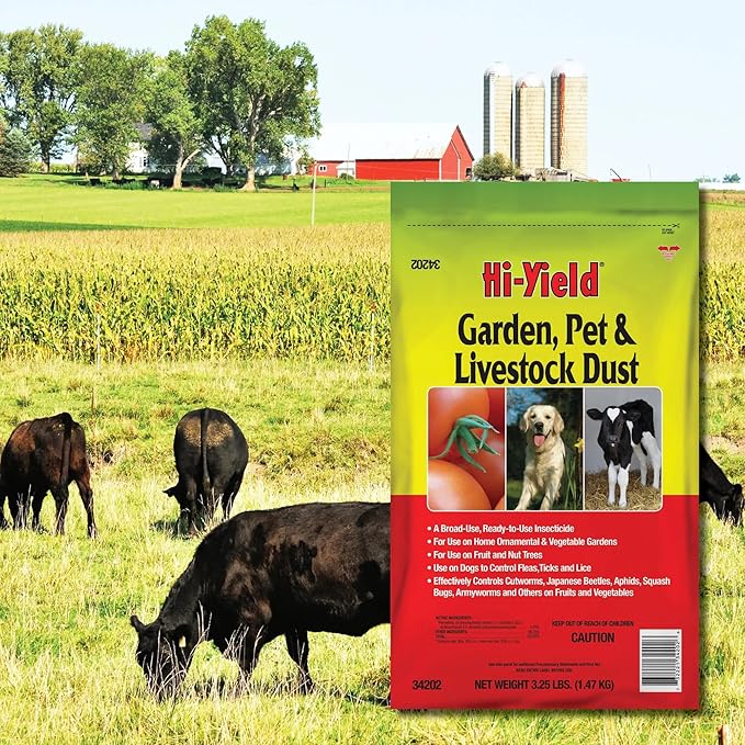 Hi-Yield (34202) Garden, Pet and Livestock Dust (3.25 lbs.)
