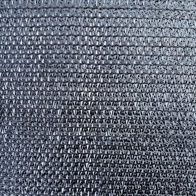 E.share 70% Black Sun Shade Cloth 3FT x 6FT, Outdoor Shade Netting with Grommets, UV Sunblock Fabric for Garden, Greenhouse, Pergola, Patio, Porch & Chicken Coop
