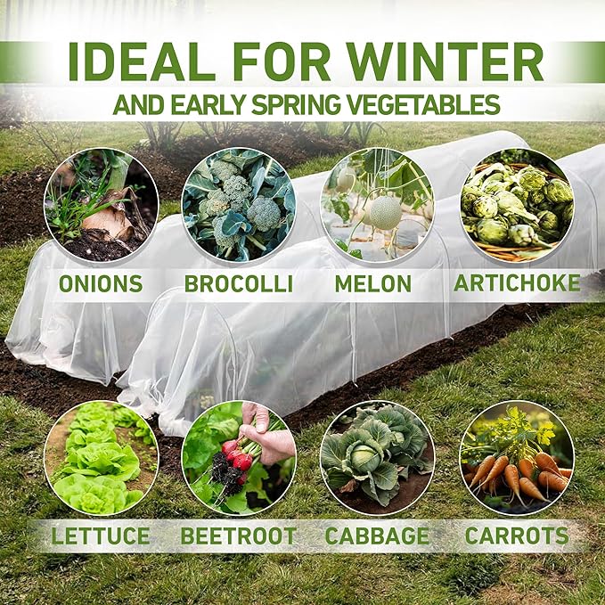 Tierra Garden 50-5000 Haxnicks Easy Poly Tunnel Garden Cloche, Giant