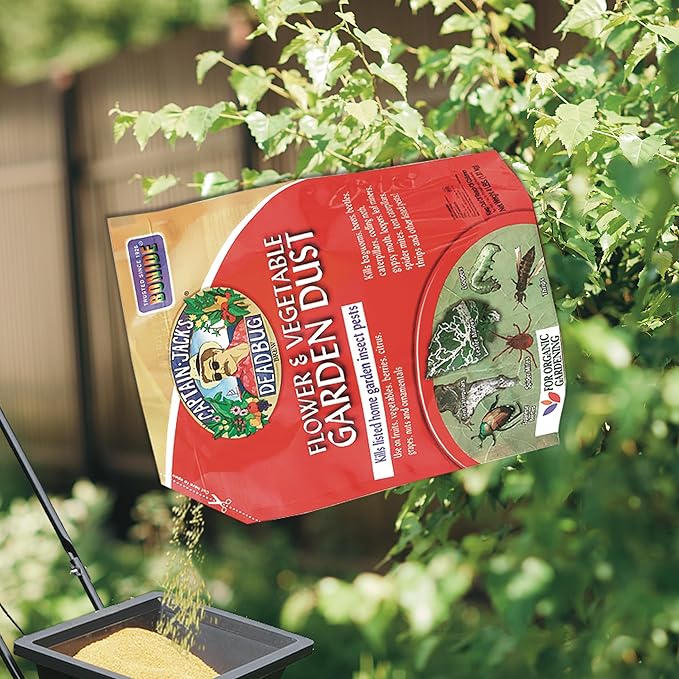 Bonide Captain Jack's Deadbug Brew Flower & Vegetable Garden Dust, 4 lb. Ready-to-Use Dust For Organic Gardening