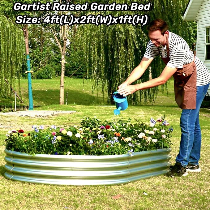 Gartist Raised Garden Bed (1, 4×2×1ft)